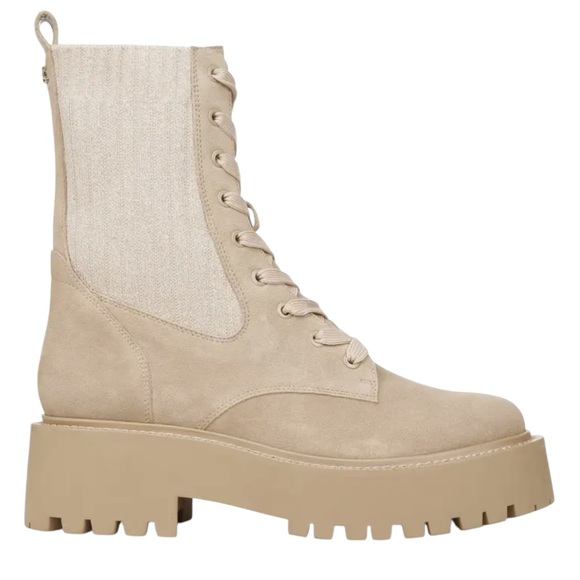 Sam Edelman Sesame EVINA Lug Sole Combat Boots - Picture 4 of 12